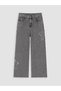 Vizyon New Season Mixed Wideleg Embroidered Girls' Jean Pants