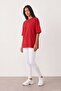 Women's Red Basic Shirt