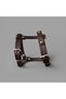 Genuine Leather Dog Chest Harness - Luxury Adjustable Pet Vest - 8