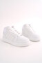 White Unisex High Top Snekaer Shoes - 4