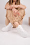 White Unisex High Top Snekaer Shoes - 2