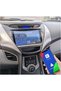 شاشة أندرويد ROADMASTER لسيارة إلانترا موديل 2012-2013 مع إطار، تدعم كار بلاي لاسلكي وأندرويد أوتو، وكاميرا خلفية مدمجة بتقنية AHD. - 3