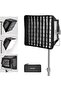 Upgraded Softbox Diffuser for NL660 RGB660 PRO II LED Video Light Panel, 12.6"x11.6" Foldable with G