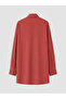 Red Dobby Women's Shirt Tunic - 7