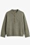 Khaki Buttoned Sweater
