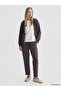 Ozmarka New Season Gray Hooded Women's Zippered Sweatshirt - 2