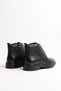 Genuine Leather Black Zippered Comfortable Men's Winter Boots Luass30Al0088 - 4