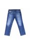 Men's Slim Fit Stretch Washed Blue Jeans – Classic Everyday Comfort - 3