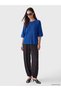Vizyon New Season Blue Crew Neck Women's Knitwear Sweater - 2