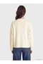 Özmarka New Season Ecru Crew Neck Women's Knitwear Sweater - 4