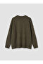 Lcw Vision Khaki Oversize Women's Knitwear Sweater - 3