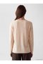 Lcw Grace Pink Crew Neck Striped Women's Knitwear Sweater - 4