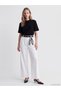 Vizyon New Season Black Women's Short Sleeve Knitwear Sweater - 2