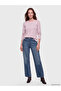 Lcw Grace Lilac Crew Neck Patterned Women's Knitwear Sweater - 2
