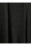 Özmarka New Season Anthracite Shawl Collar Oversize Women's Knitwear Cardigan - 6