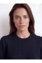 Lcw Grace Navy Blue Crew Neck Striped Women's Knitwear Sweater - 3