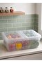 38-Liter Clear Plastic Storage Box Capacity with Tight Lid and Handles | Multipurpose Stackable