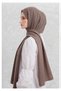Krınkıl Shawl Breathable, Flexible and Easy to Shape Lightweight Design Silky Fabric Made of Cocoon Cotton Earth Color 90 X 195 - 4