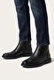 Genuine Leather Black Zippered Comfortable Men's Winter Boots Luass30Al0086 - 3