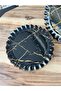 Black Marble Serving Plate - 4