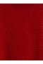 Özmarka New Season Red Stone Oversize Women's Knitwear Sweater - 6