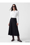 Ozmarka New Season White Polo Collar Women's Knitwear Sweater - 2