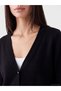 V-Neck Lace Detailed Women's Cardigan - 3