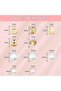 Spacer Beads Set, 1740 PCS 3 Colors Durable and Sturdy Beads, 8 Styles CCB Material Light Spa - 2
