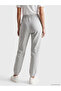 Ozmarka New Season Gray Printed Women's Jogger Sweatpants - 4