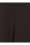 Özmarka New Season Brown Stone Wide Leg Women's Sweatpants - 7