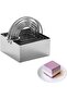 Square Cookie Cutters Set Stainless Steel 5Pcs Baking Tools