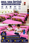 10-Piece School Desk Cover, Elastic, A-Quality Fabric, Stain-Resistant - 2