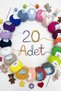 20 Pieces Premium Set Colorful Amigurumi Yarn 50 Grams 150 Meters Hand Knitting Yarn - 5