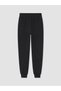 Özmarka New Season Black Women's Jogger Sweatpants with Elastic Waist - 7