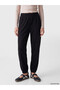 Özmarka New Season Black Women's Jogger Sweatpants with Elastic Waist - 2