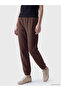 Xside Brown Women's Jogger Sweatpants with Elastic Waist - 2