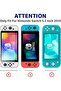 3 Pack Screen Protector for Switch Lite 5.5 Inch 2019 | Touch Sensitive Tempered Film for Nintendo S - 2