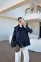 Contrast Stitching Detailed Buttoned Design Jacket - 2