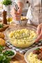 23 cm Metal Potato Masher 9 cm Zigzag Spring Head 12 cm Metal Handle Kitchen Mashing Tool - 4