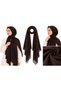 Women's Plain Shawl, Lightweight, Soft Textured Headscarf Suitable for Daily Use - 2