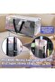 Heavy Duty Moving Bags, 8 Pack Clear Extra Large Organizer Storage Boxes With Backpack Straps Strong - 4