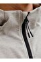 Jjebase Sweat Zip Hood Sn Light Gray Men's Coat 12289209 - 5