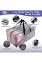 Heavy Duty Moving Bags, 8 Pack Clear Extra Large Organizer Storage Boxes With Backpack Straps Strong - 2