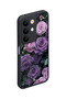 C85 5g Compatible Purple Rose Garden Patterned Camera Protected Shockproof Case - 4