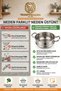 Boiling Apparatus Colander Strainer 26 cm Steaming Ravioli Pasta Strainer in Pot Boiling Basket 18/10 304 Stainless Steel 723658 - 4