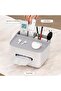 Rectangular Tissue Storage Box with Remote Control Holder - 6
