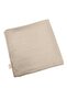 Crystal Scarf - Solid Color - with Stone Embellishment Logo - 933 - Beige - 2