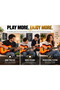 Acoustic Electric Guitar, 6-String Cutaway Guitar with Separate EQ System, Capo, Picks & Wall Hangers, Sunburst - 8