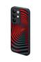 C85 5g Compatible Red Spiral Patterned Camera Protected Shockproof Case - 5