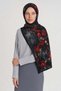 شال حرير من هيبي بنمط ميل